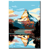 Painting by Numbers Mount Toblerone